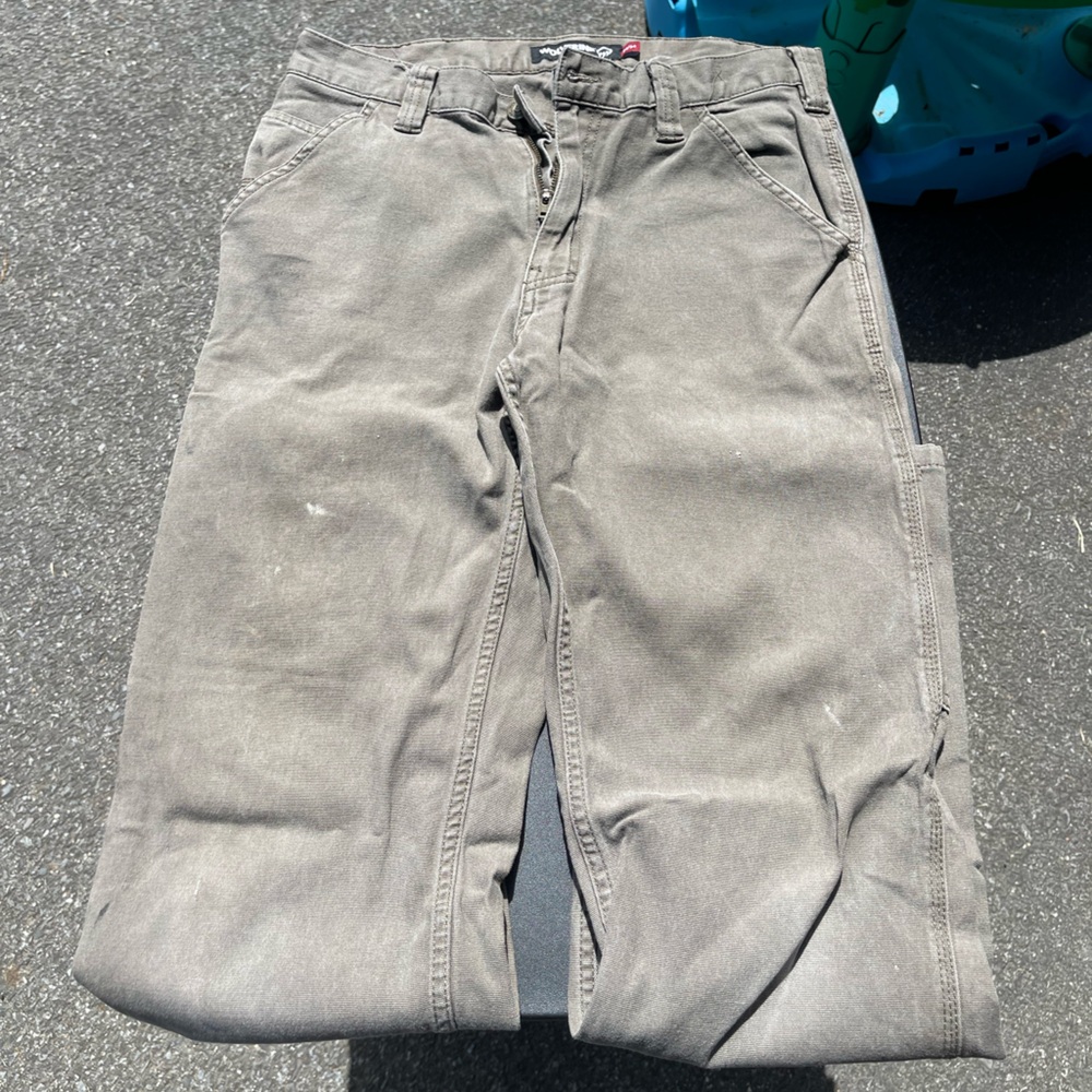 Wolverine Gray Chino Pants Classic Everyday Wear